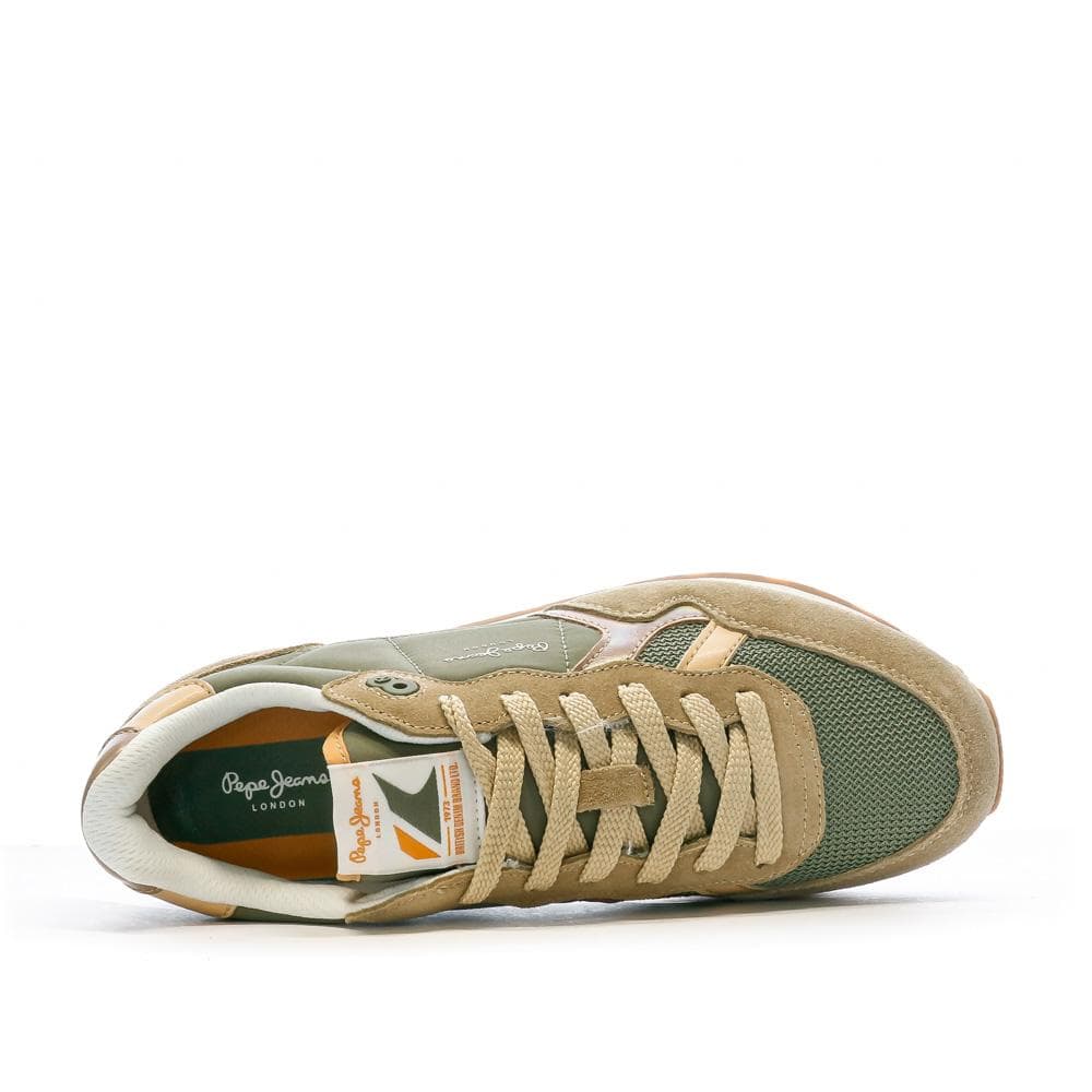 Baskets Kaki Femme Pepe jeans Pepe jeans Brit Jump 4