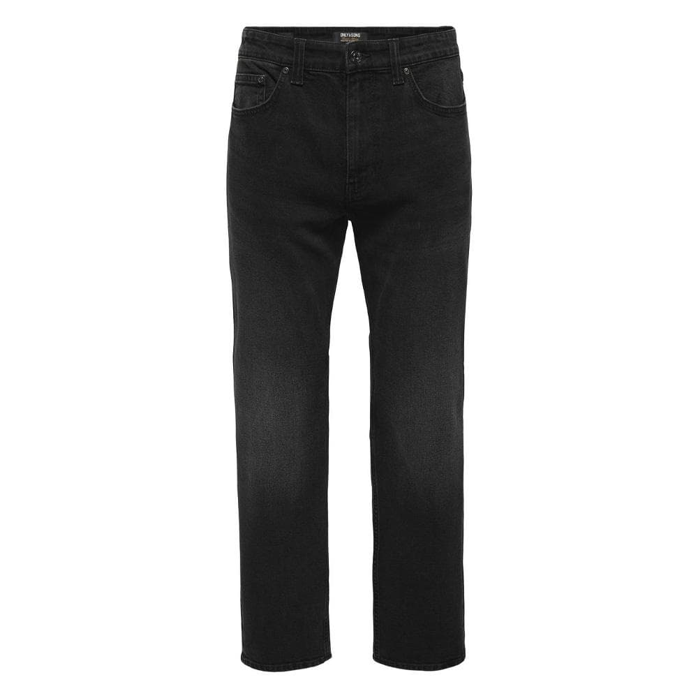 Jean Slim Noir Homme Only & Sons Weft 1
