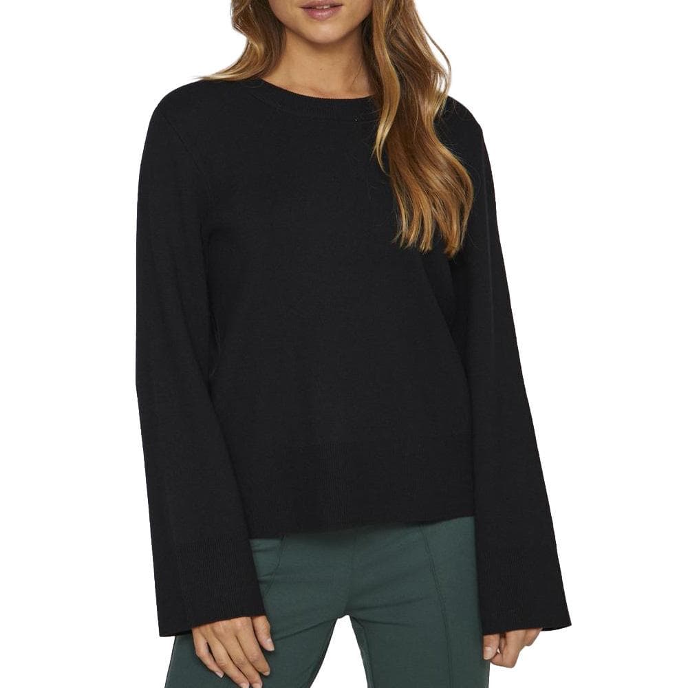 Pull Noir Femme Vila Vicassie 1