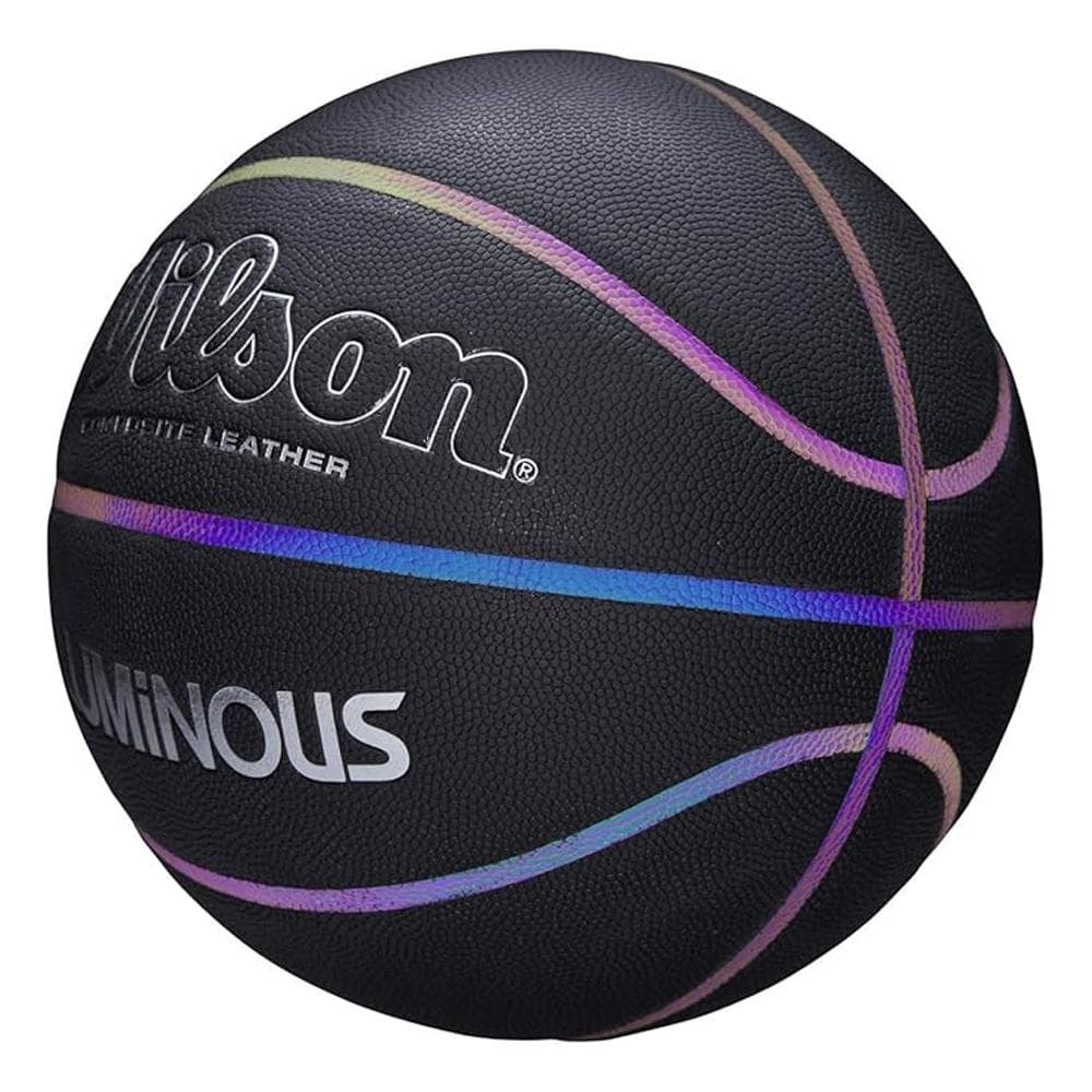 Ballon de Basketball Noir Wilson Luminous Iridescent 2