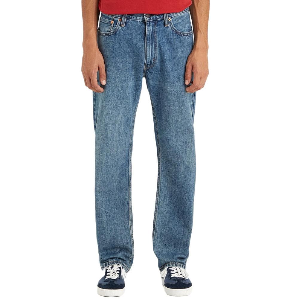 Jean 555 Bleu Homme Levi's Relaxed Straight Med Indig 1