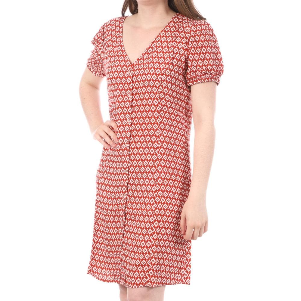 Robe Orange à fleurs Femme Only Nova 1