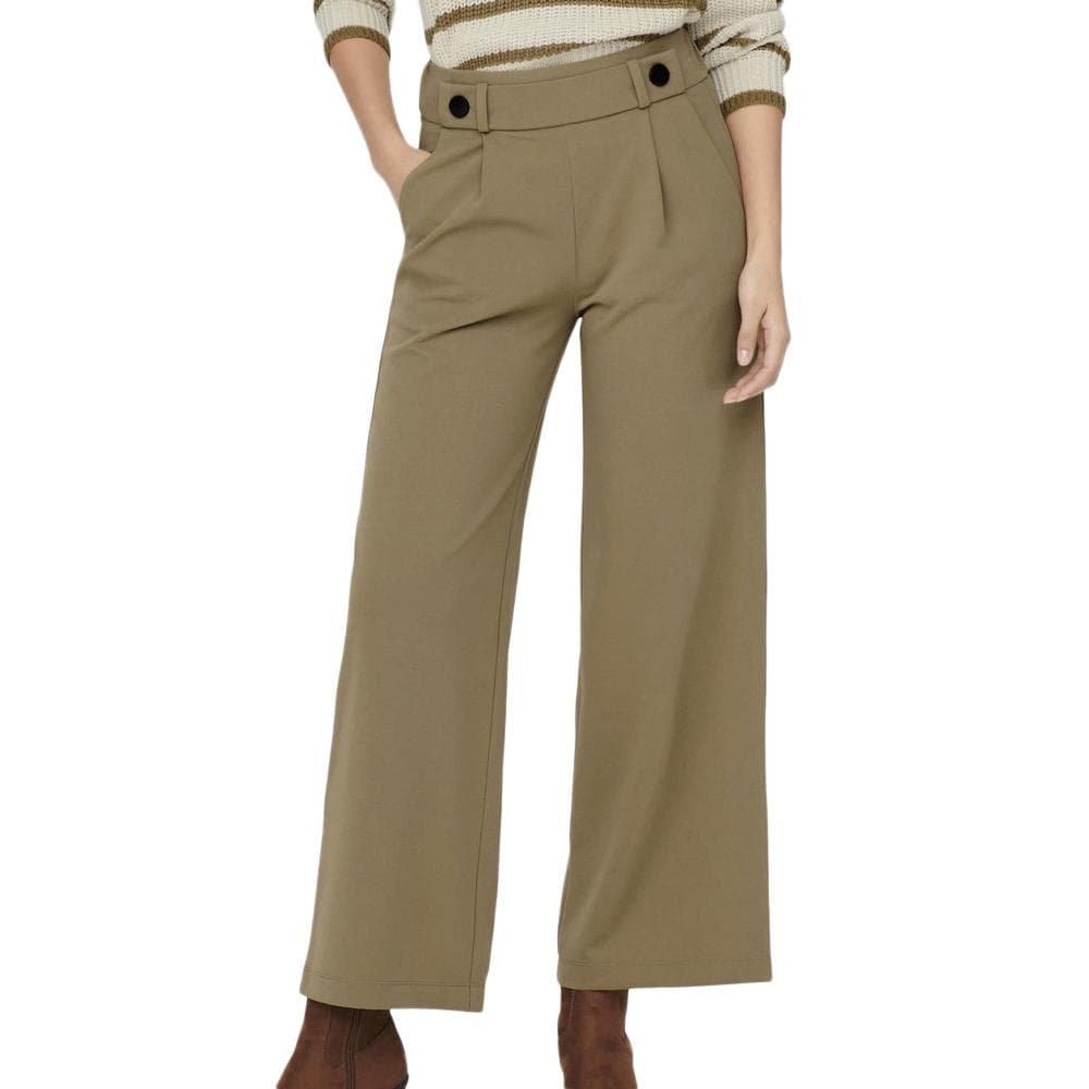 Pantalon Marron Femme JDY Geggo 1