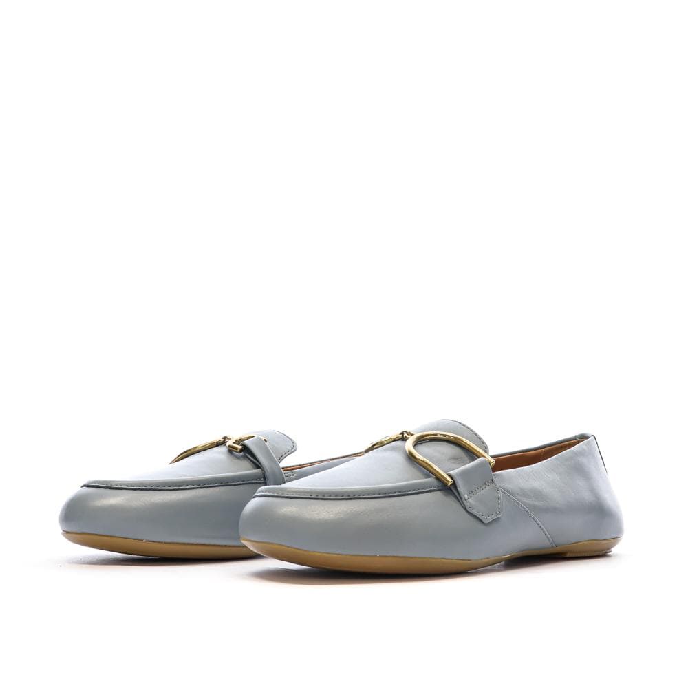 Mocassin Bleu Femme Geox Palmaria 6
