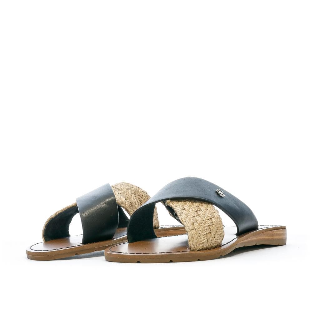 Claquettes Croisées Noires Femme Chattawak Brana 6
