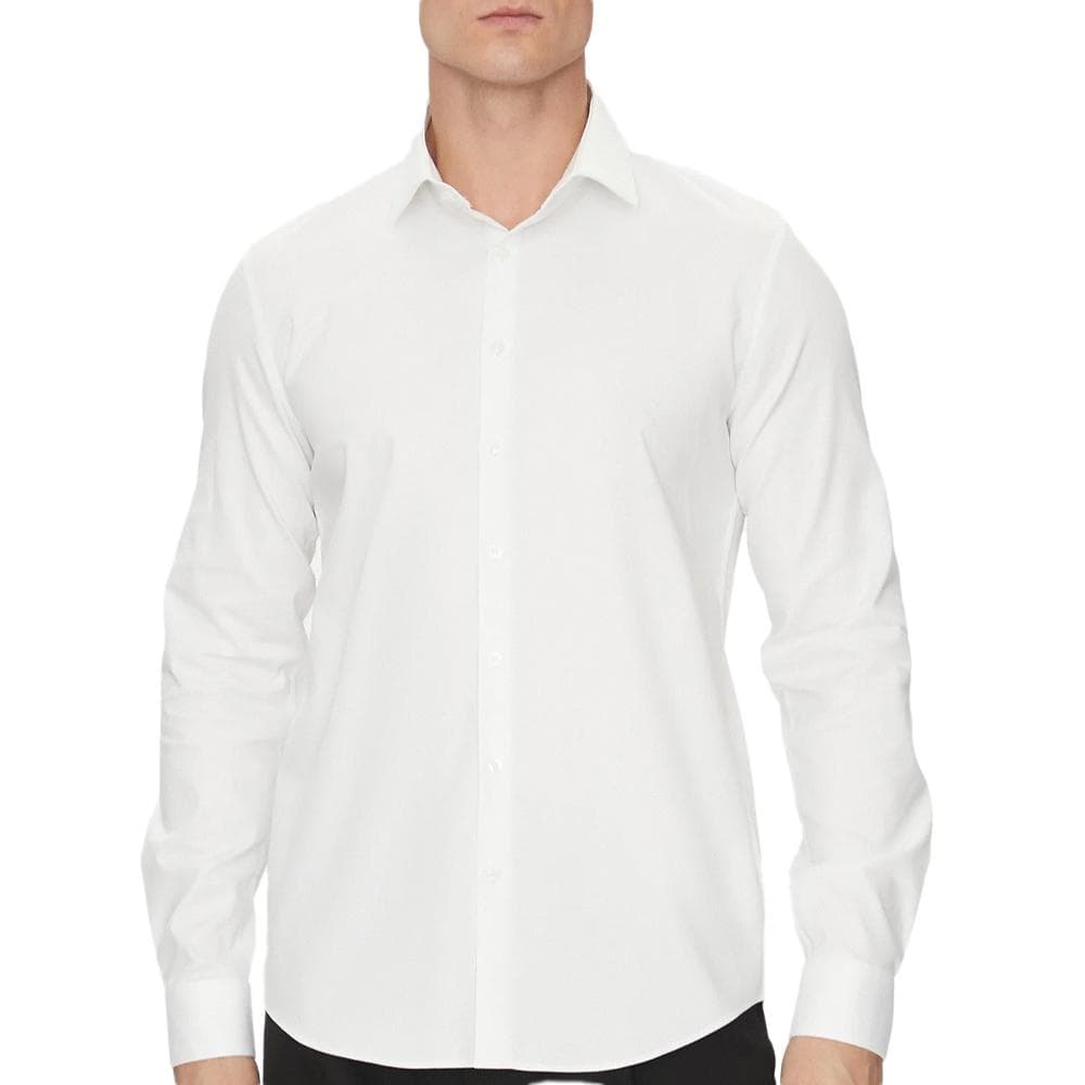 Chemise Blanche Homme Calvin Klein Jeans Tonal Structure Slim 1