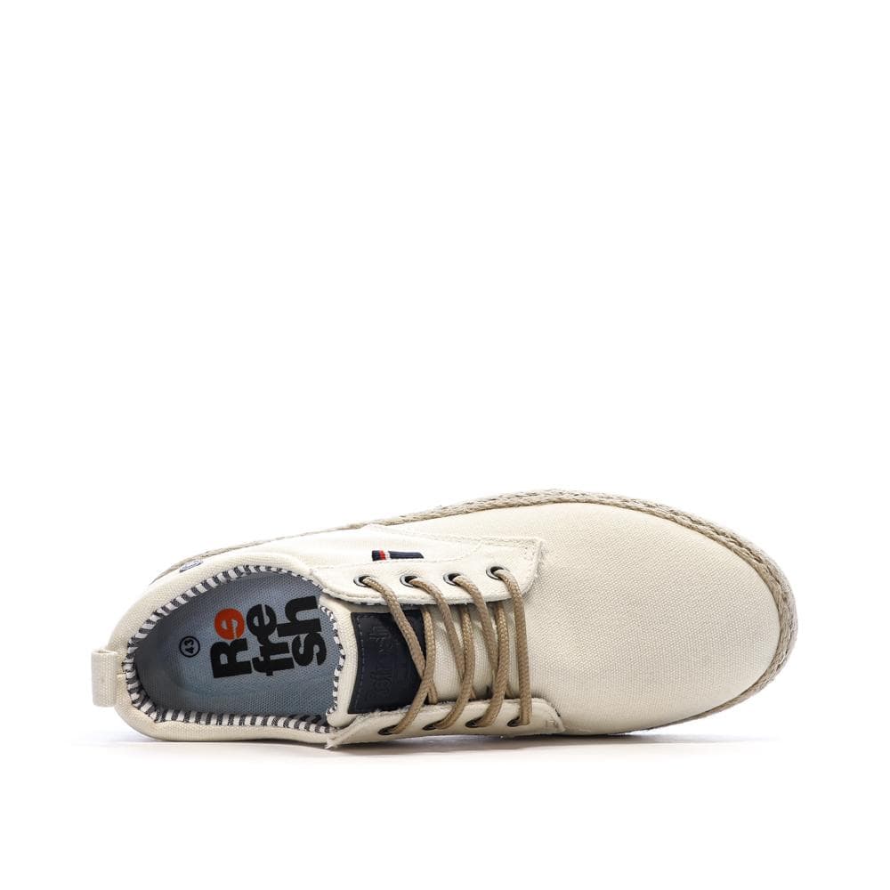 Baskets Beige Homme Refresh Sneakers Refresh 4