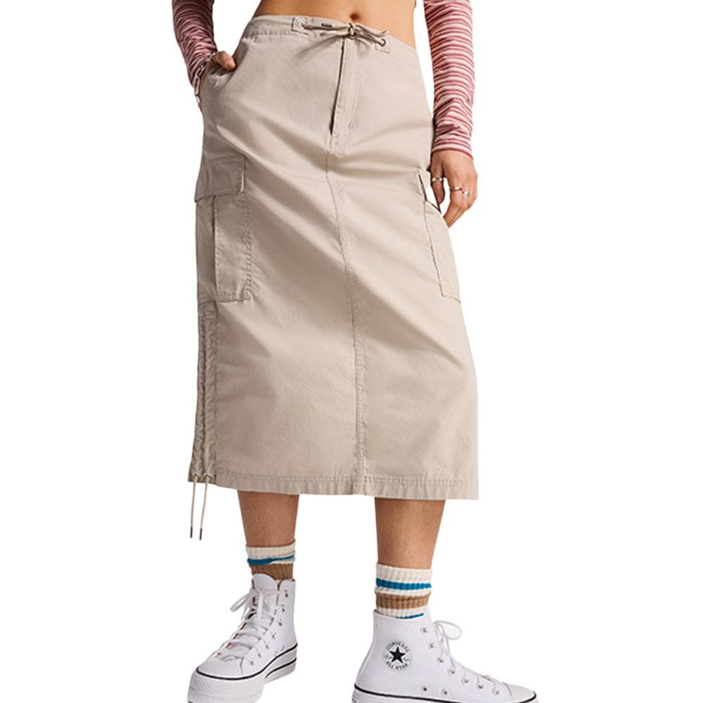 Jupe Beige Femme Converse Long 1