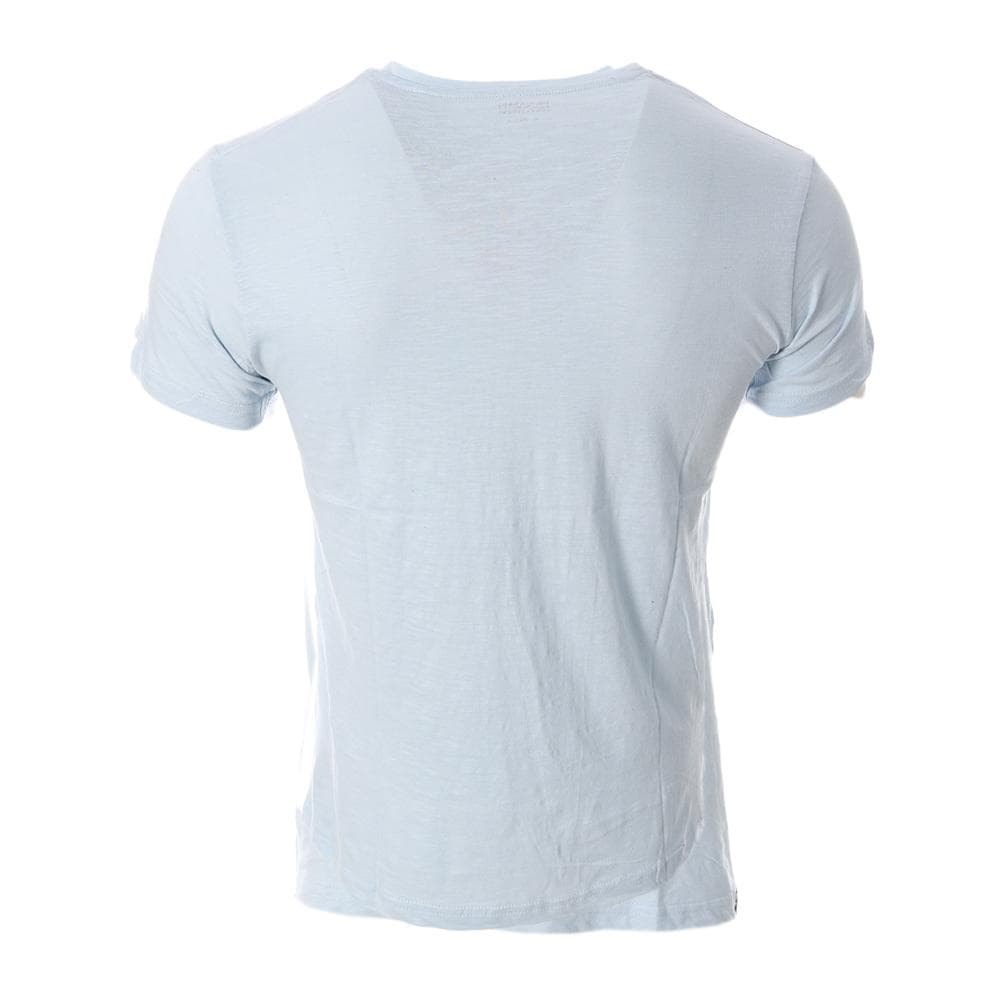 T-shirt Bleu Clair Homme Paname Brothers TAZIO 3