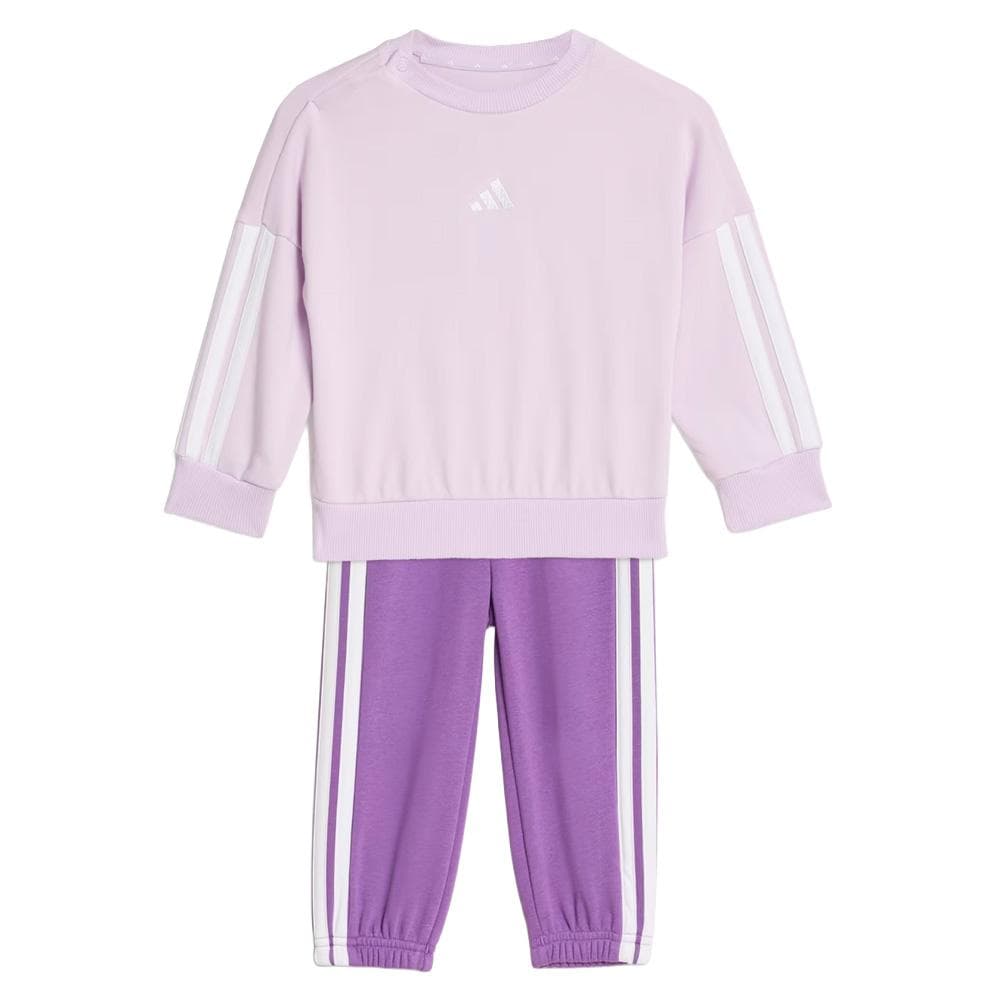 Ensemble de survêtement Violet Bébé Adidas KC6152 1