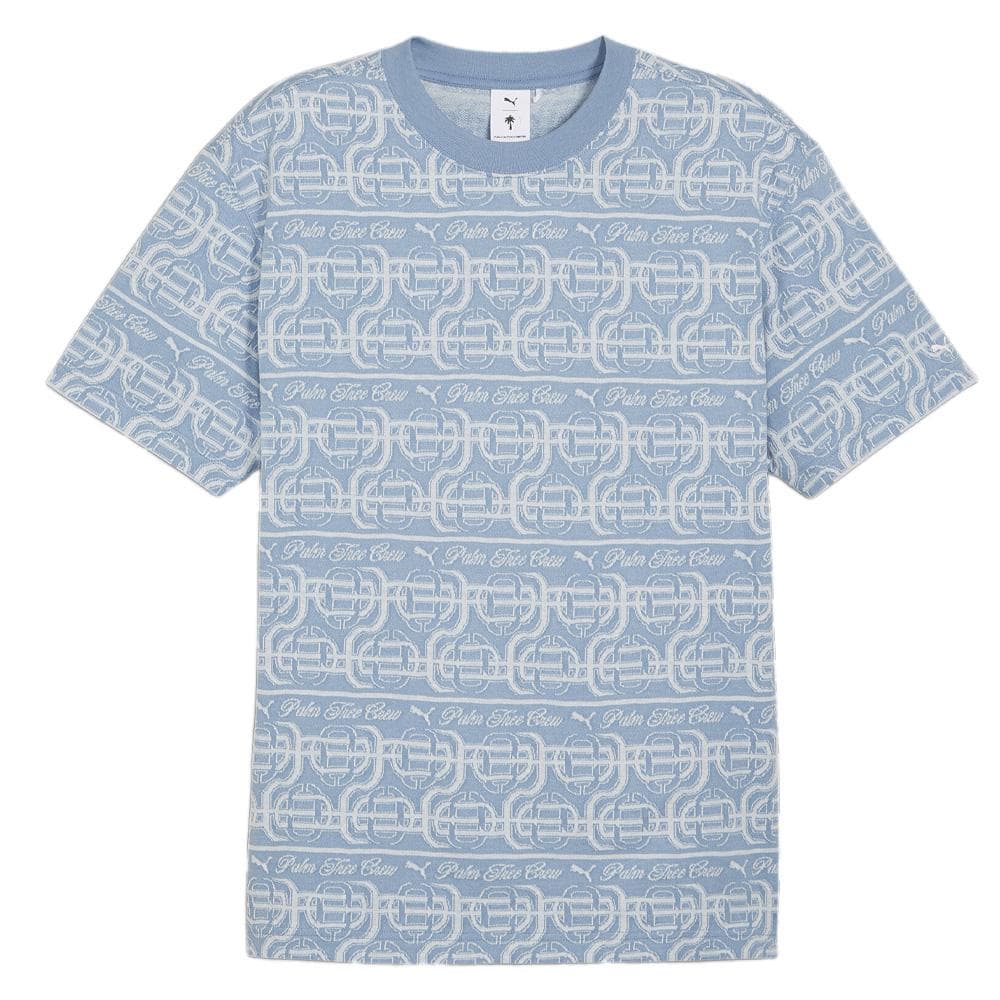 T-shirt Bleu Homme Puma X Ptc Striped 1