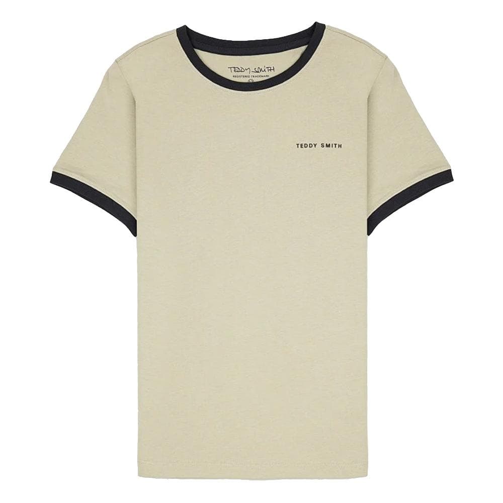 T-shirt Beige Garçon Teddy Smith 61007493D 1