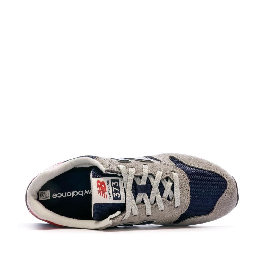 Baskets Gris/Marine Homme New Balance 373 4