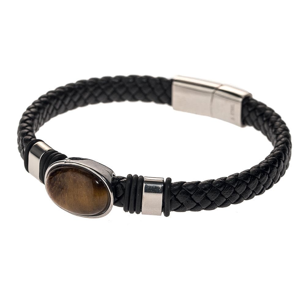 Bracelet Noir/Marron Homme Geographical Norway 315128 1