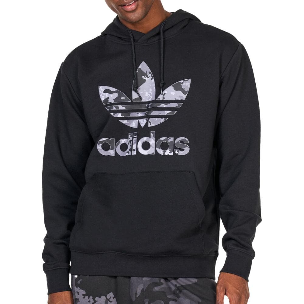 Sweat Noir Homme Adidas Camo 1