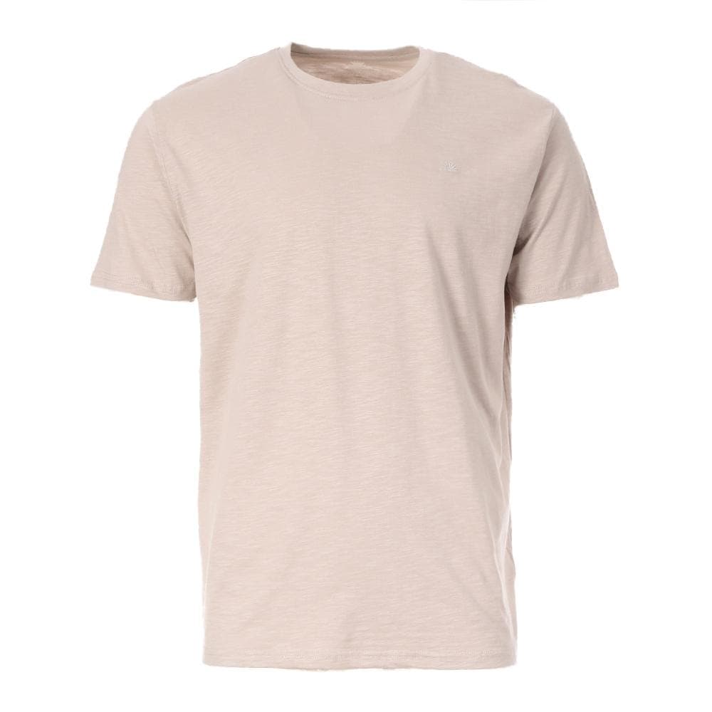 T-Shirt Beige Homme No Publik Flamme 1