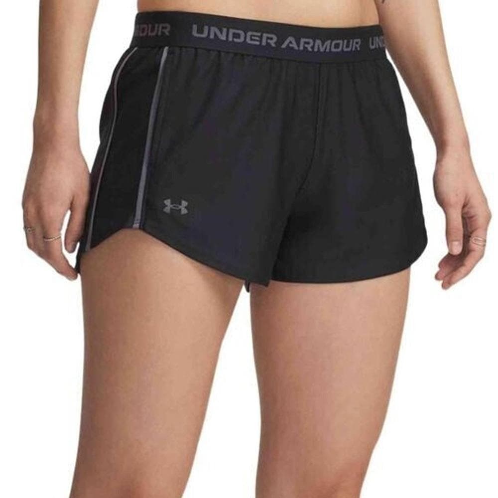 Short de Sport Noir Femme Under Armour Tech Play 1