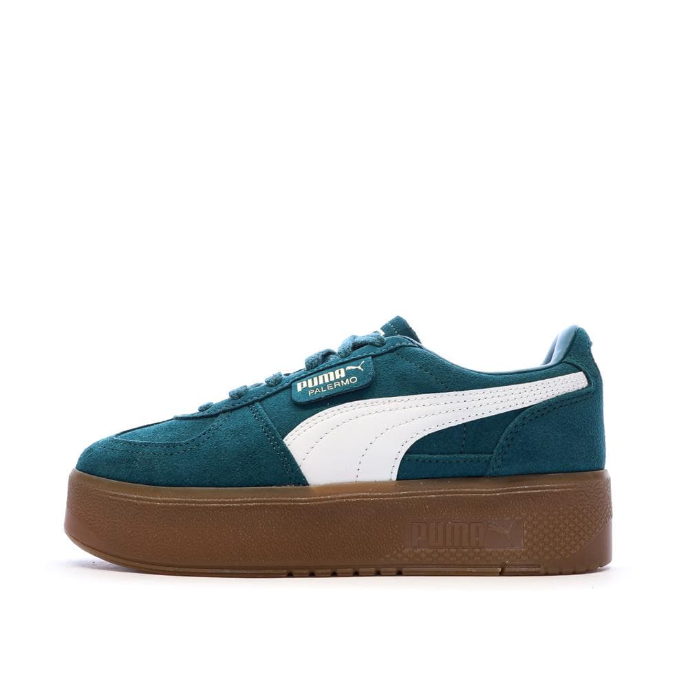 Baskets Bleu Canard Femme Puma Palermo Elevata 1