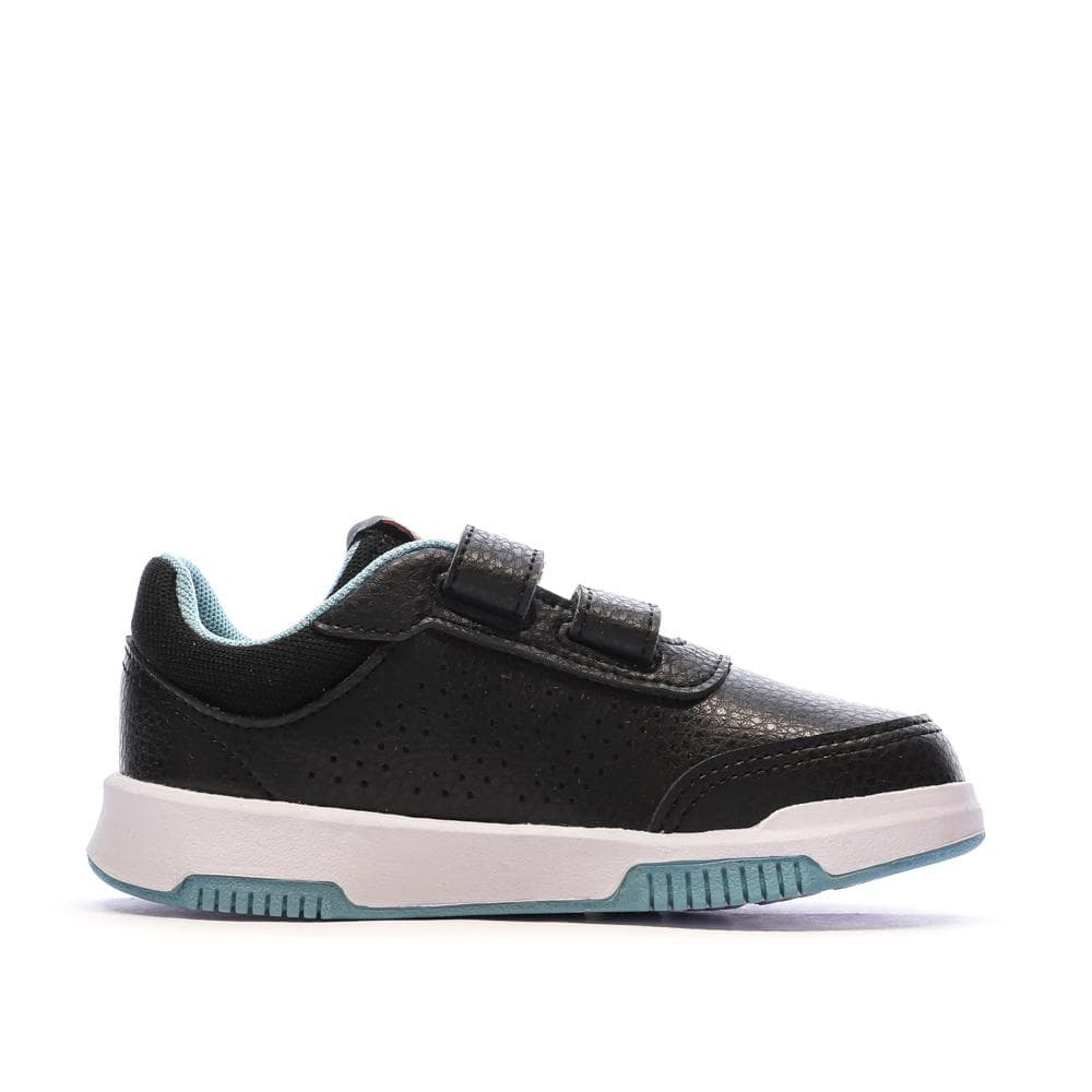 Baskets Noires/Bleu Garçon Adidas Tensaur 2