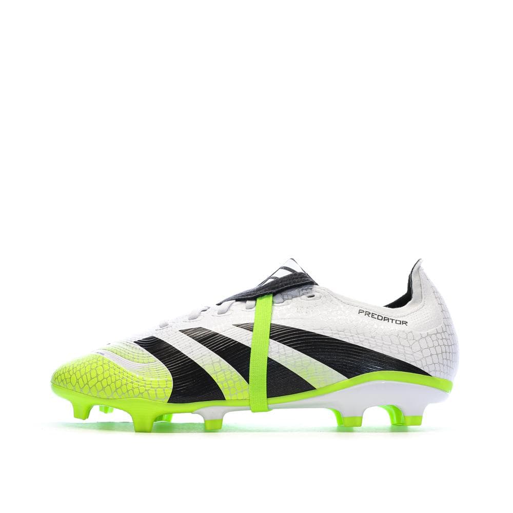 Chaussures de Foot Blanc/Jaune Adidas Predator League FT FG/MG 1