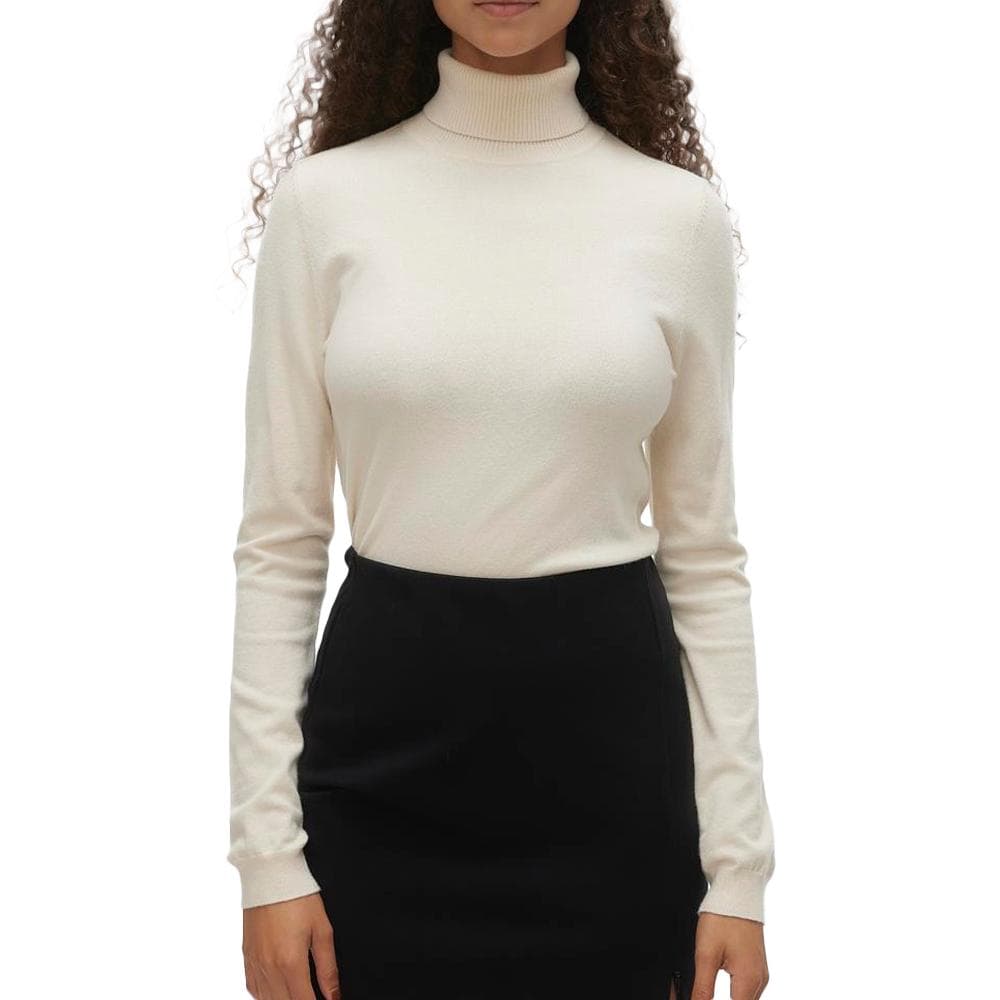 Pull Beige Femme Vero Moda Happiness 95 1