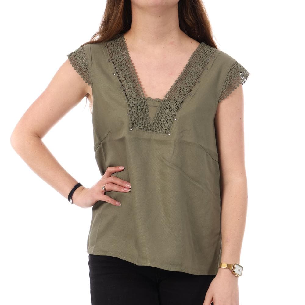 T-Shirt Kaki Femme Kaporal BLACE 1