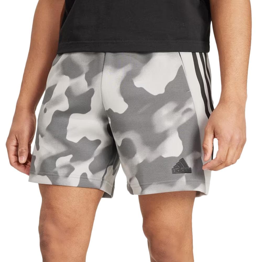 Short Gris à Motifs Homme Adidas IW6081 1