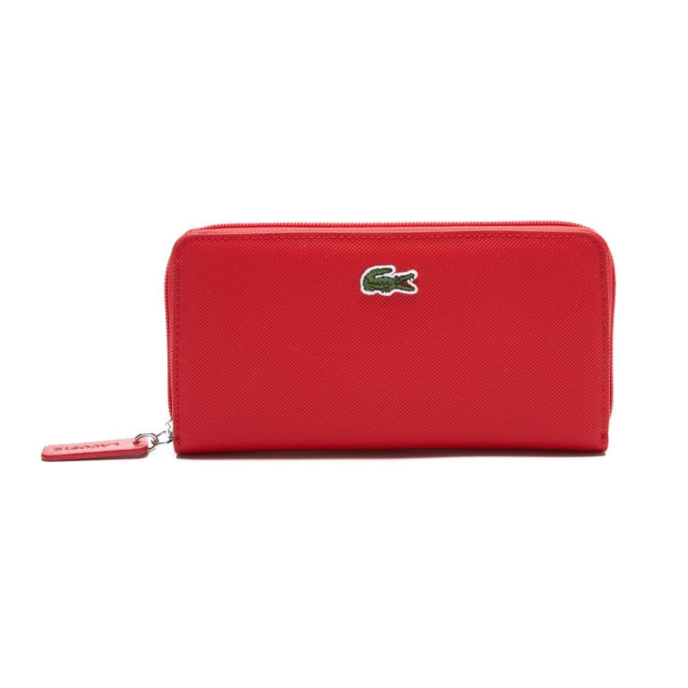 Portefeuille Rouge Femme Lacoste Money Pieces Concept 1