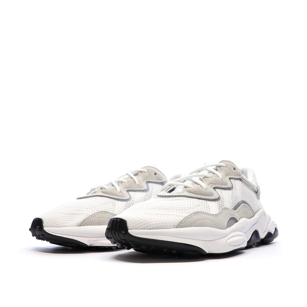 Baskets Blanc/Beige Homme Adidas Ozweego 6