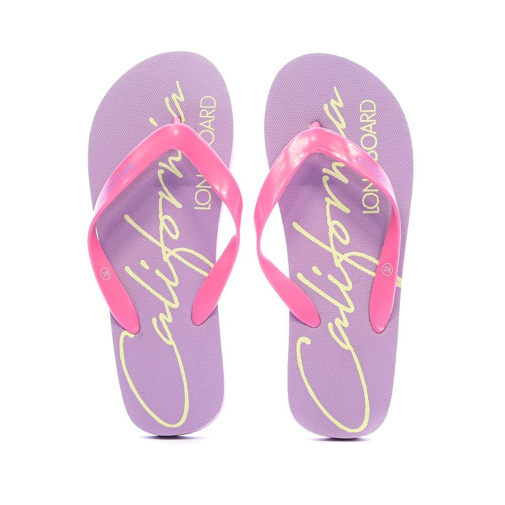 Tongs Lilas Femme Longboard Lilas 3