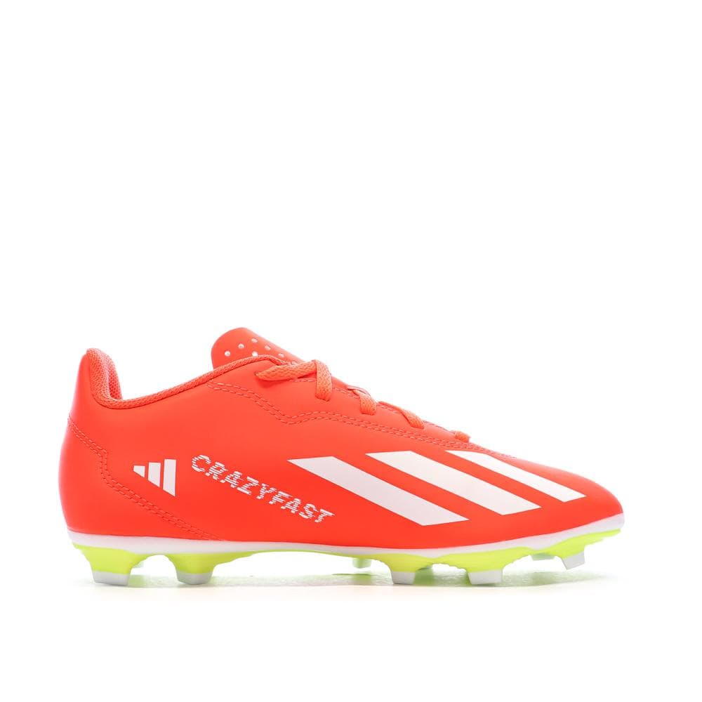 Chaussures de Foot Orange Junior Adidas X Crazyfast Club FxG 2