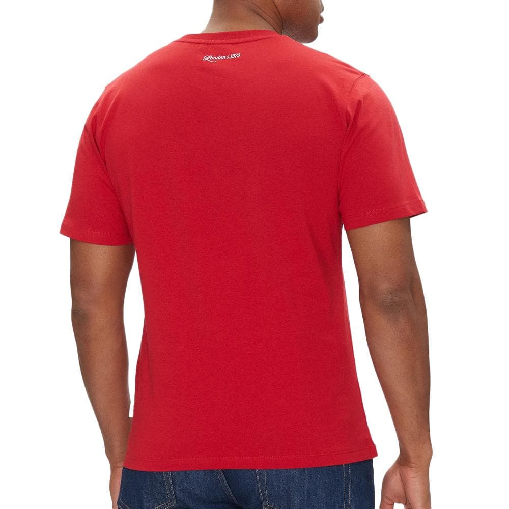 T-shirt Rouge Homme Pepe Jeans Daxton 2