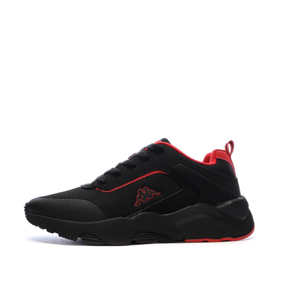 Baskets Noires/Rouges Garçon Kappa Logo Safir 2s 1