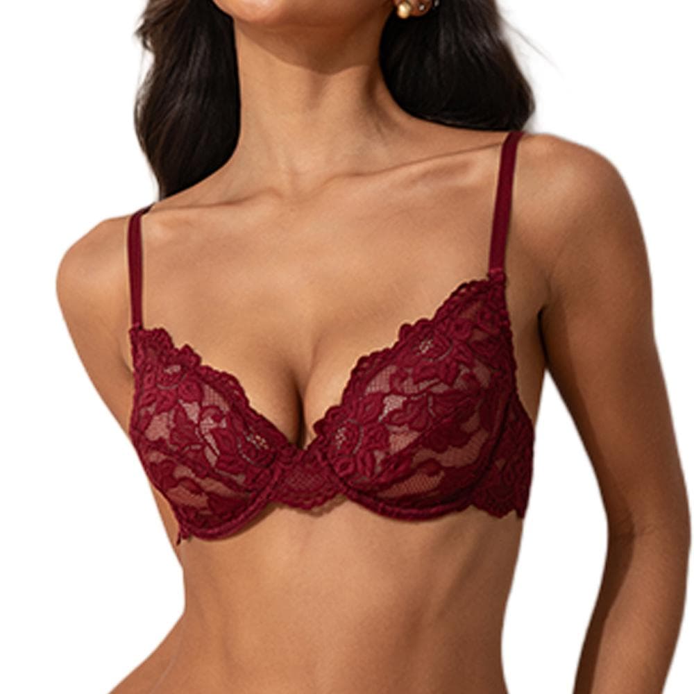 Soutien-Gorge Bordeaux Femme Les Petites Bombes Aube 1