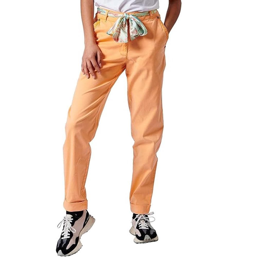 Pantalon fluide Orange Femme Kaporal CECIL 1