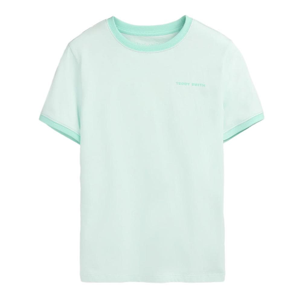 T-shirt Vert Menthe Garçon Teddy Smith 61007493D 1