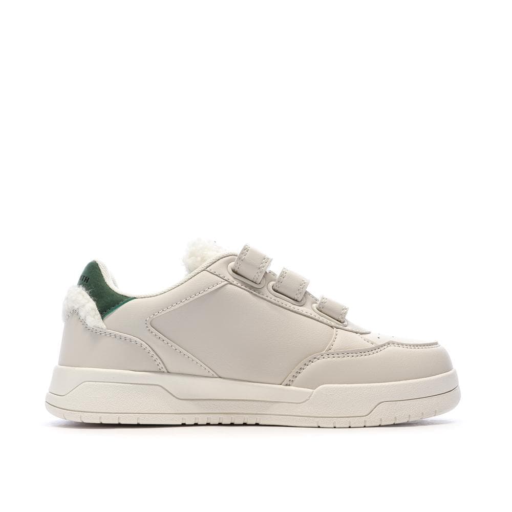Baskets Ecru/Verte Femme Teddy Smith Sra C 2