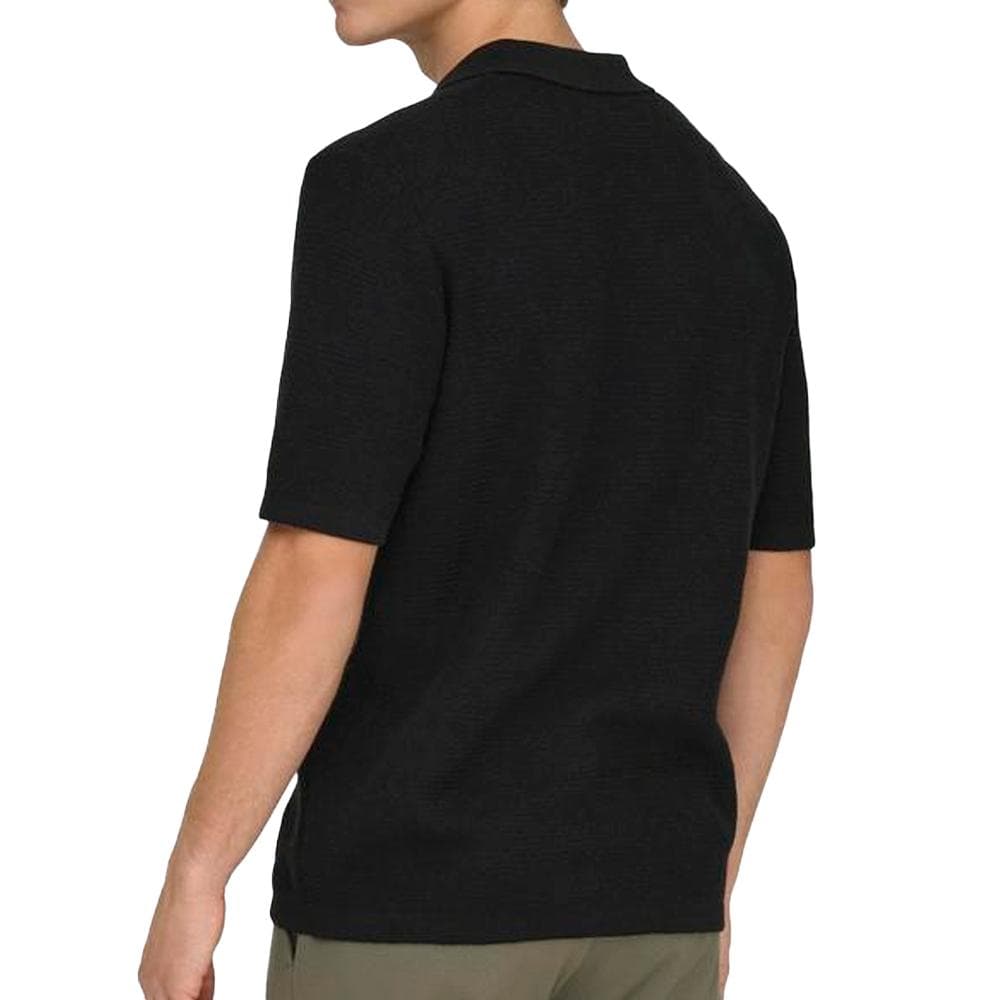 Polo Noir Homme Only & Sons Seric Reg 2