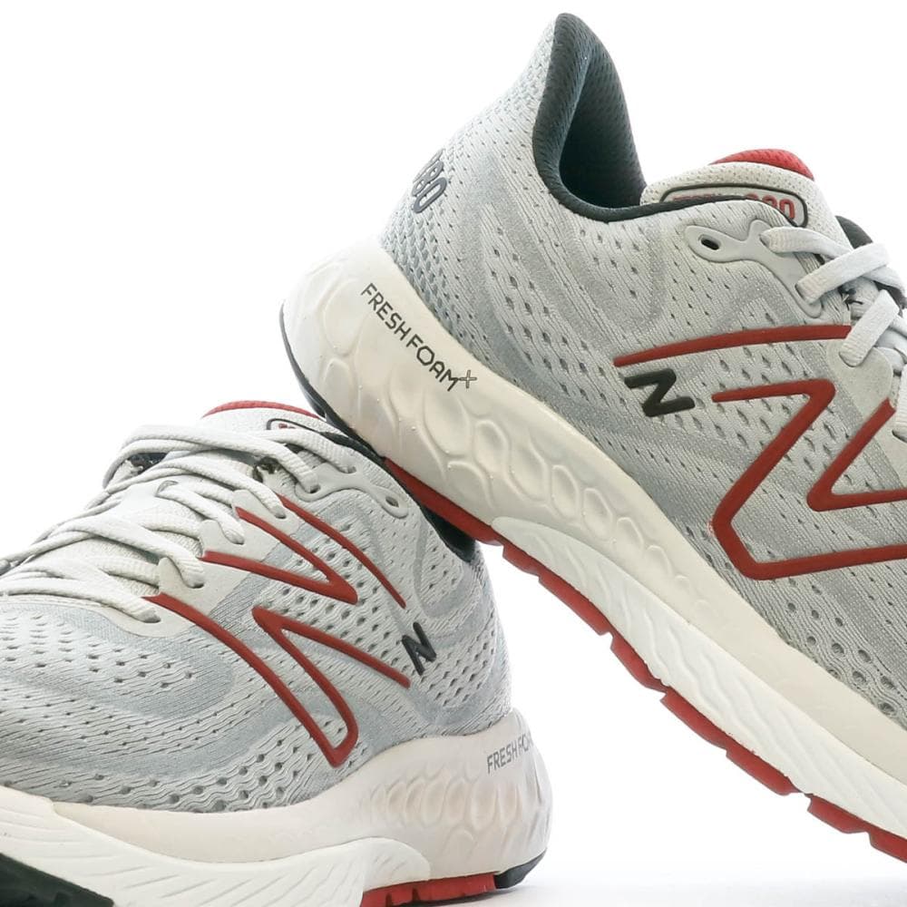 Chaussures de Running Grise/Rouge Homme New Balance 880 7