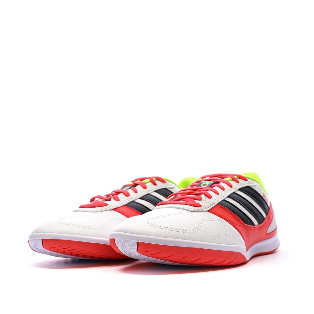 Chaussures de Futsal Blanc/Rouge Homme Adidas Super Sala III 6