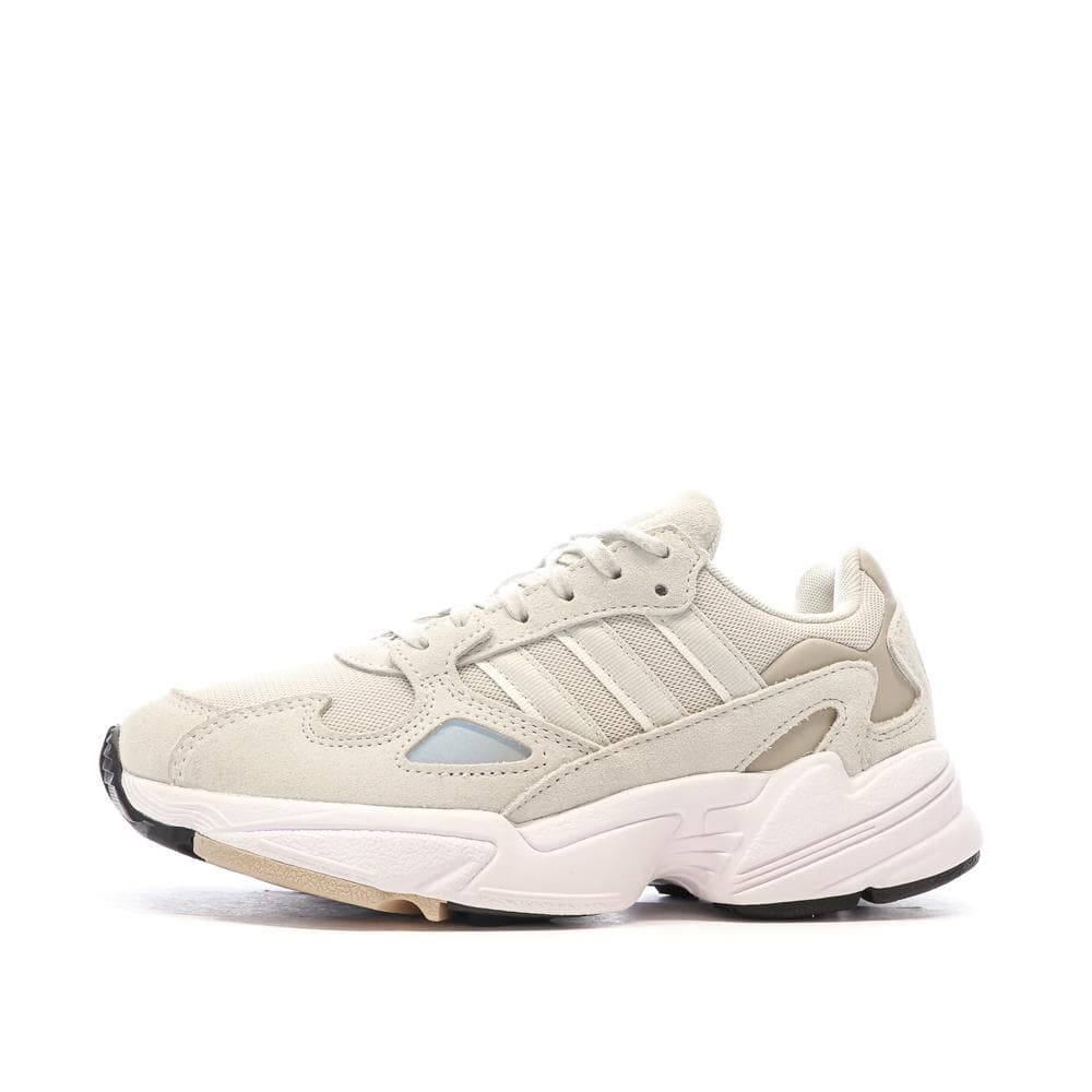 Baskets Beiges Mixte Adidas Falcon 1