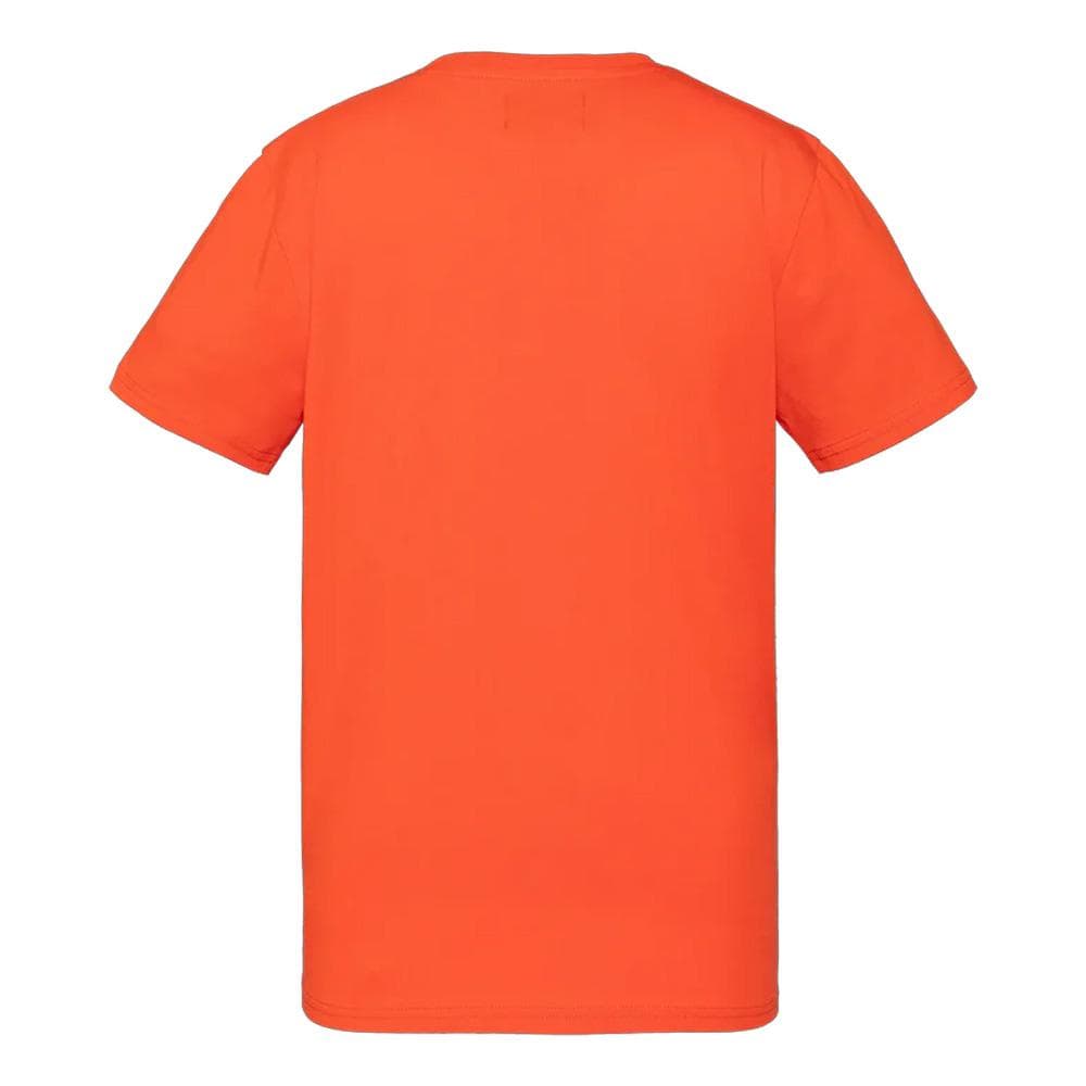 T-shirt Orange Garçon Schott USTOUR 2