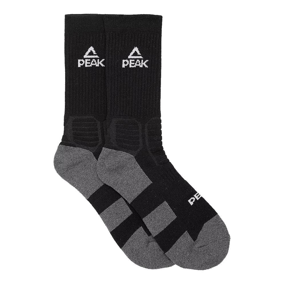 X2 Paire de Chaussettes Noir Homme PEAK SPORT Elite 1