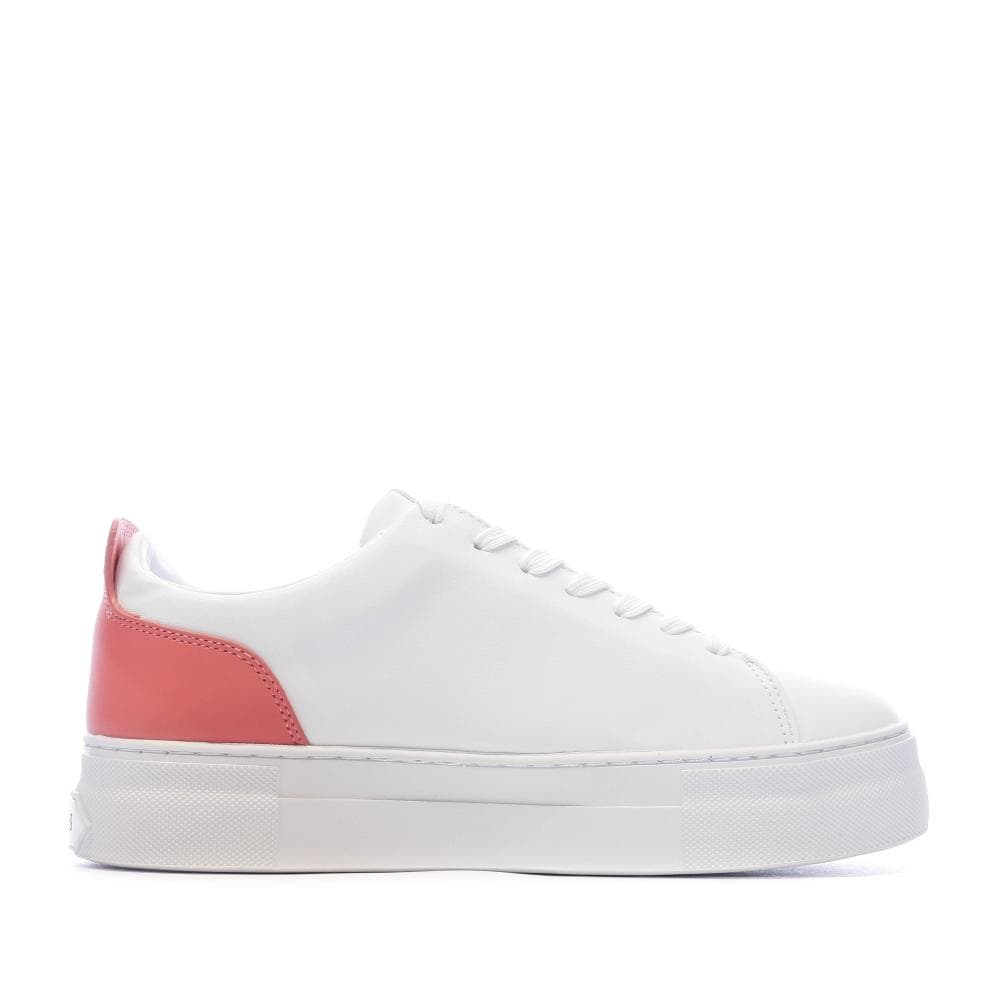 Baskets Blanc/Rose Femme Guess Giaa5 2