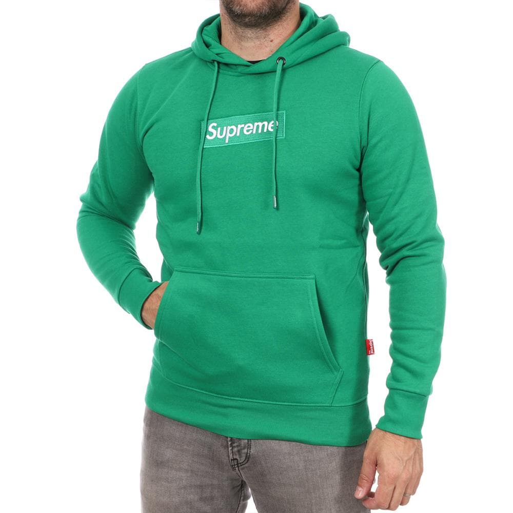 Sweat à Capuche Vert Homme Supreme Grip Lenny 1