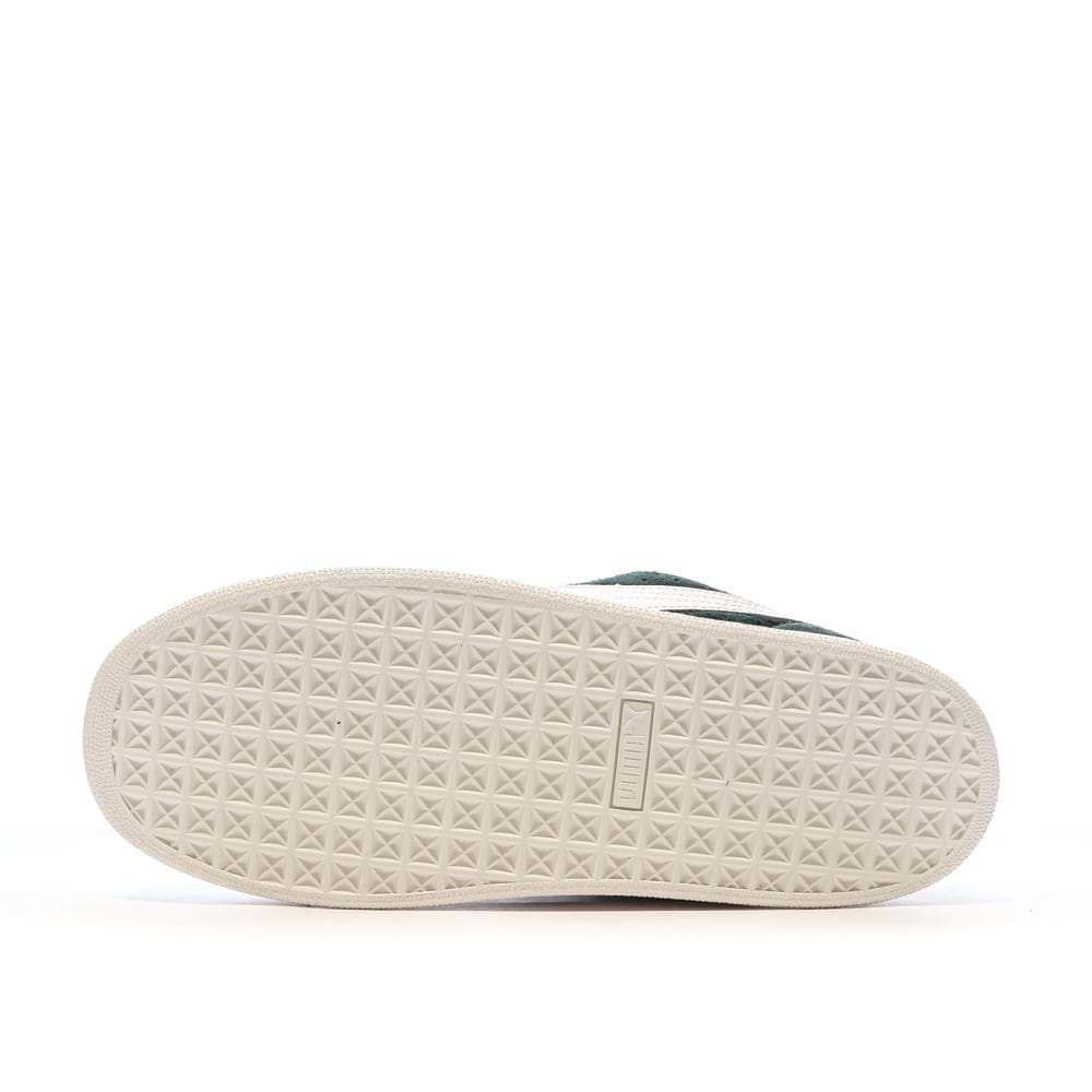 Baskets Vertes/Beiges Homme Puma Suede Xl Hairy 5