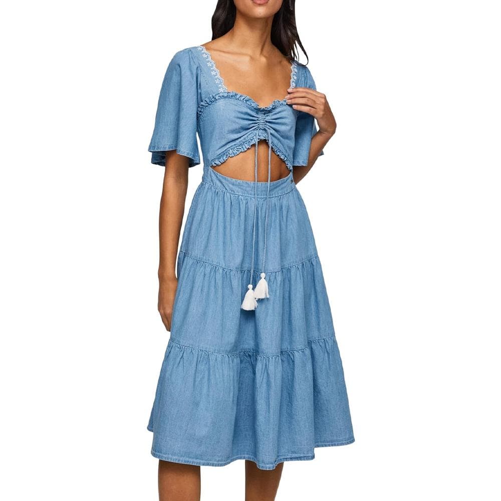 Robe en Jeans Femme Pepe jeans Aitana 1