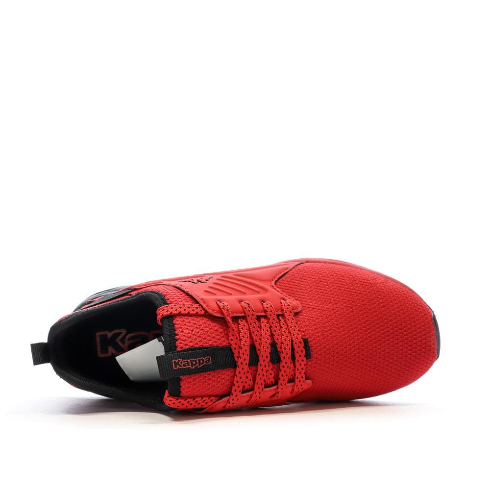 Baskets Noires/Rouge Garçon Kappa San Puerto Lace 4