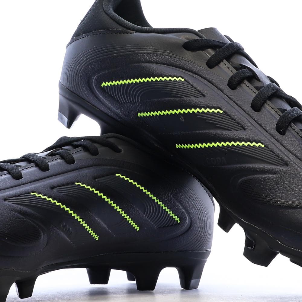 Chaussures de Foot Noir/Jaune Adidas Copa Pure III Club FG/MG 7