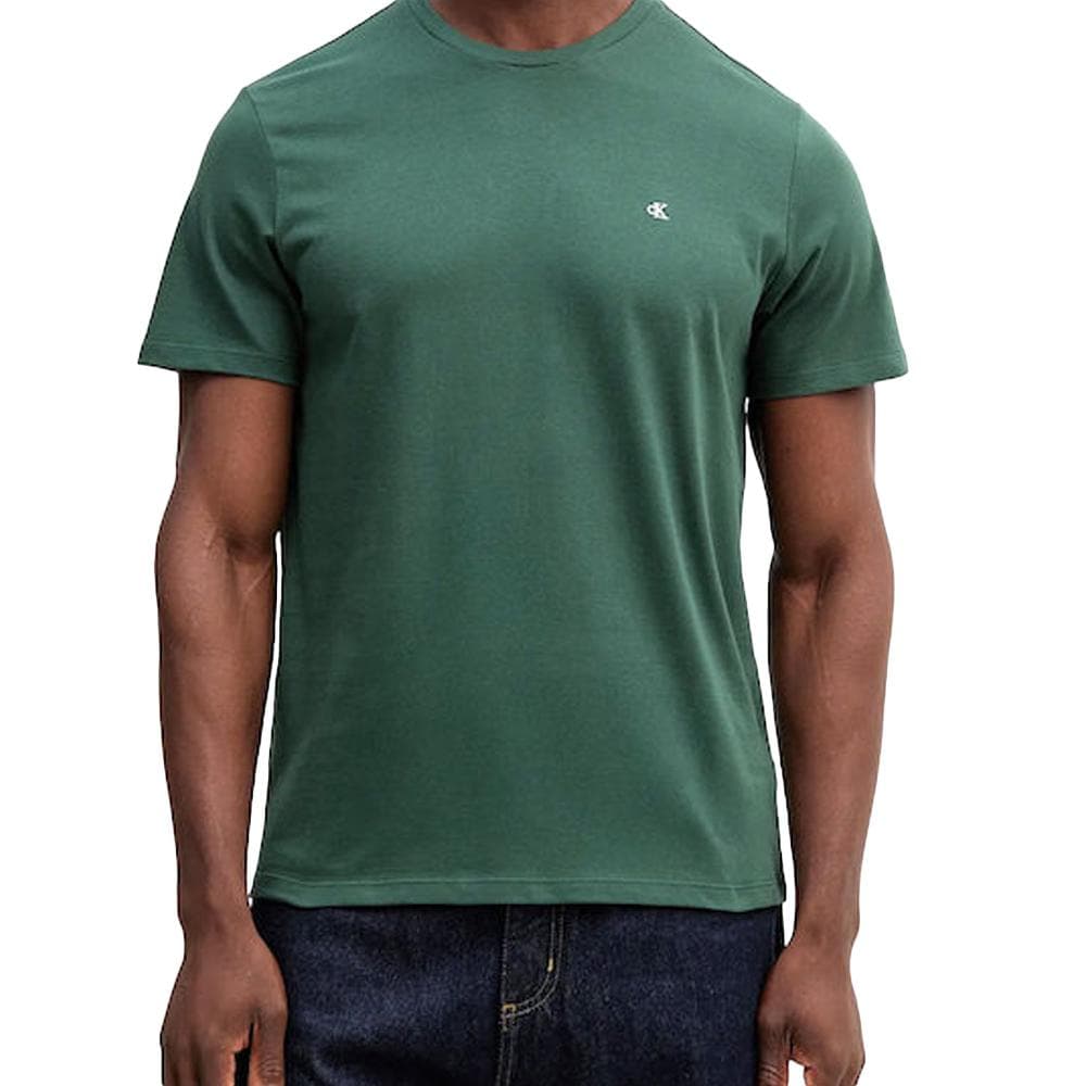 T-Shirt Vert Foncé Homme Calvin Klein Jeans Classics 1
